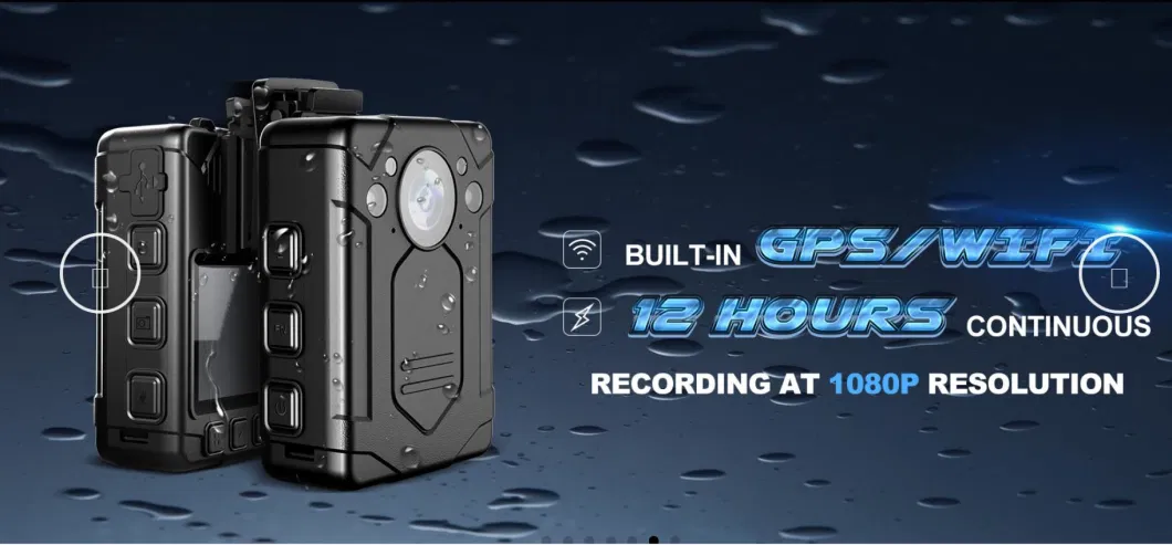 2 Inch WiFi Body Worn Camera