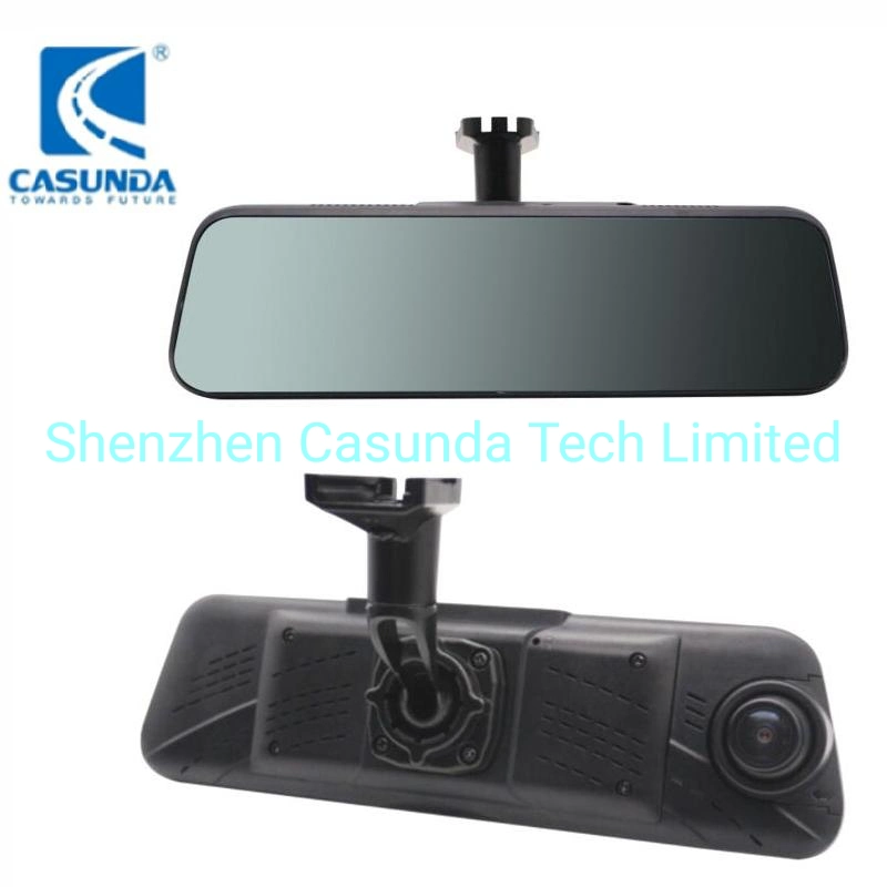 1080P Full HD Touch Screen 10 Inch with Dual Lens Dash Cam for Streaming Media Dashcam DVR Recorder WiFi Car Black Box