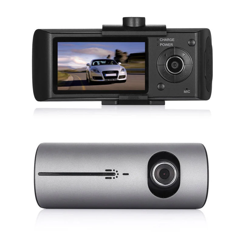 R300 1080P HD Car DVR Camera Dual Lens GPS Camera Dash Cam Rear View Video Recorder Dashcam Car Dvrs