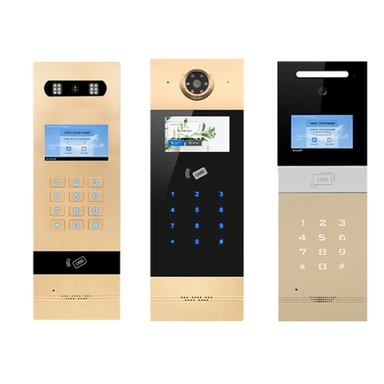 Aluminium Alloy IP Video Door Phone Tuya Intercom Apartment Doorbell