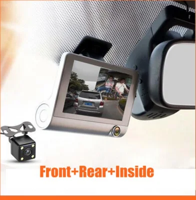 Camera Dash Cam Small Hidden for Recorder with View System DVR Video Cars Moto Truck Mi Back up Automobile Data Car Black Box