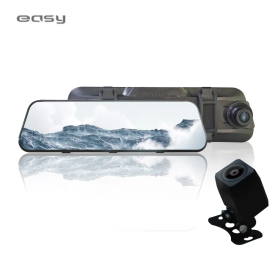 Car DVR Recorder Camera Rearview Mirror Auto DVR Dual Lens Video Dash Cam