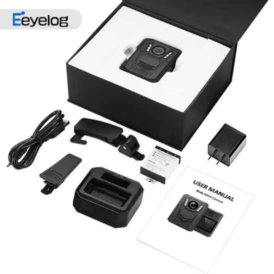 Eeyelog Positioning Camera Wearable Body Worn Infrared Camera with Removable Battery